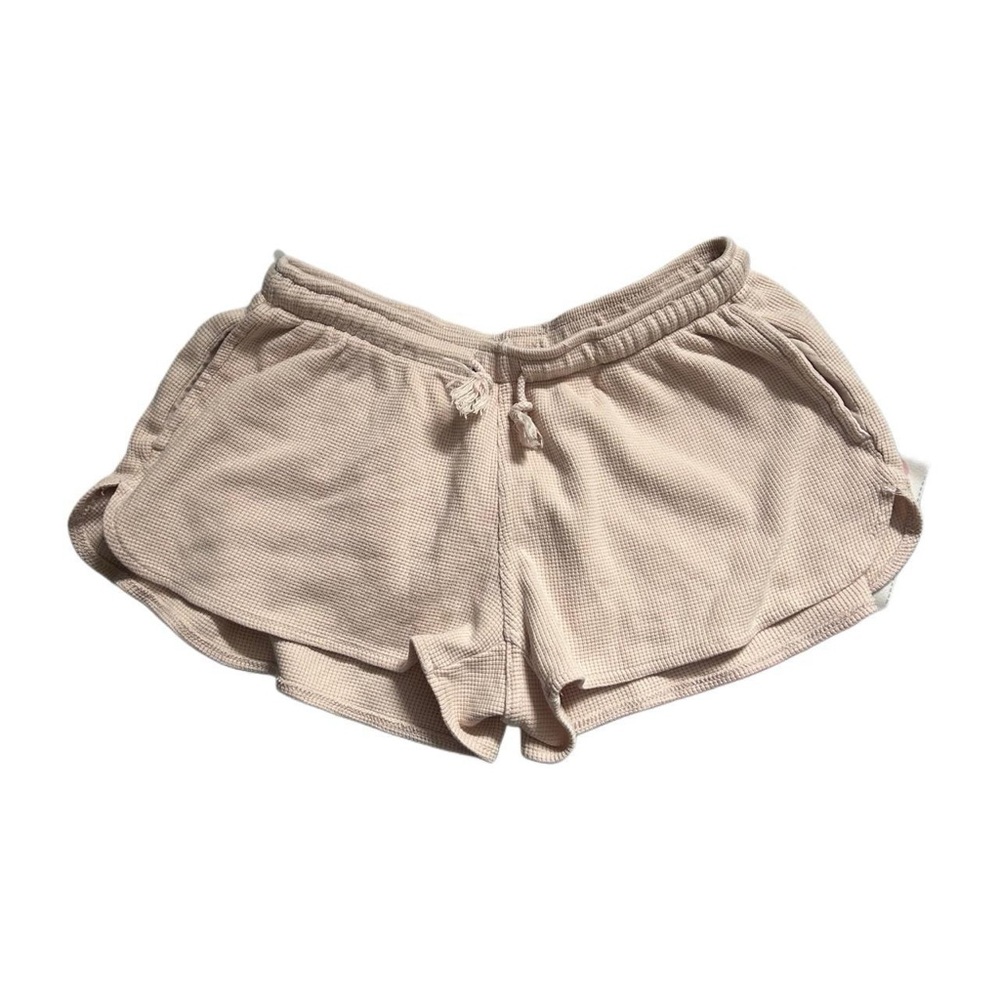 brandy melville pink thermal shorts